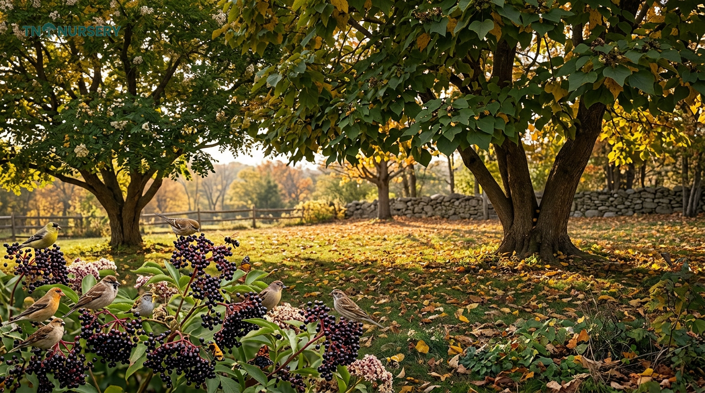 Catalpa Trees for Shade and Wildlife in Fall Yards