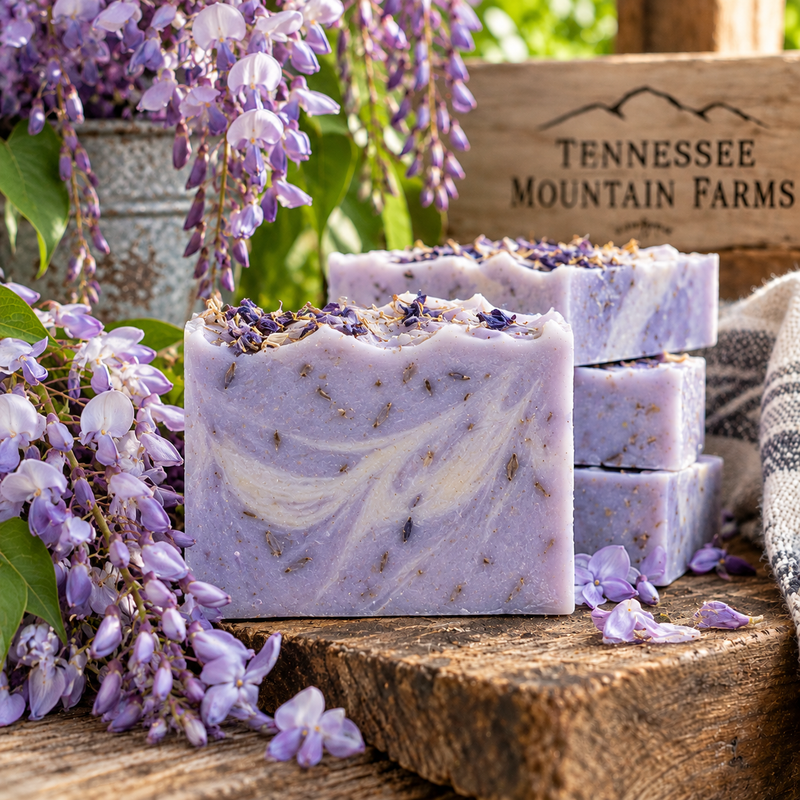 Wisteria Infused Goat's Milk Soap