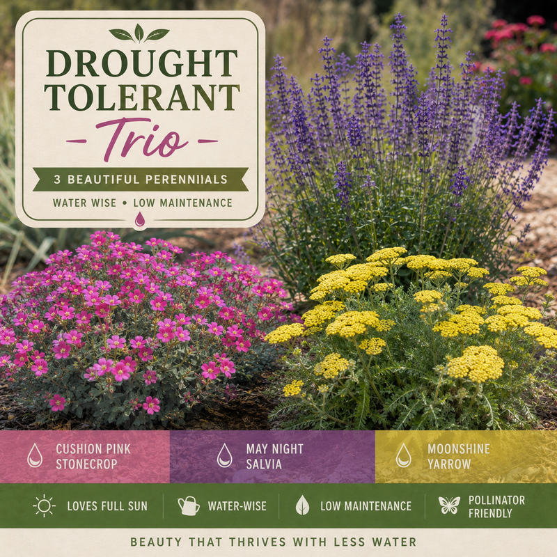 Drought-Tolerant Trio