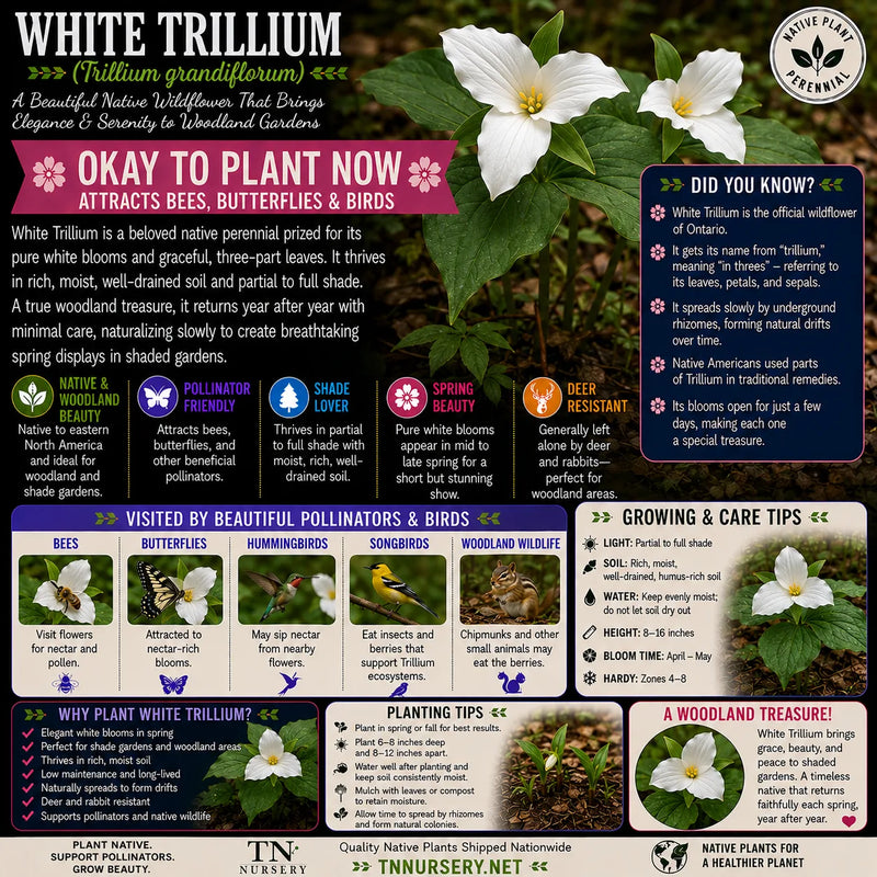white-trillium - TN Nursery