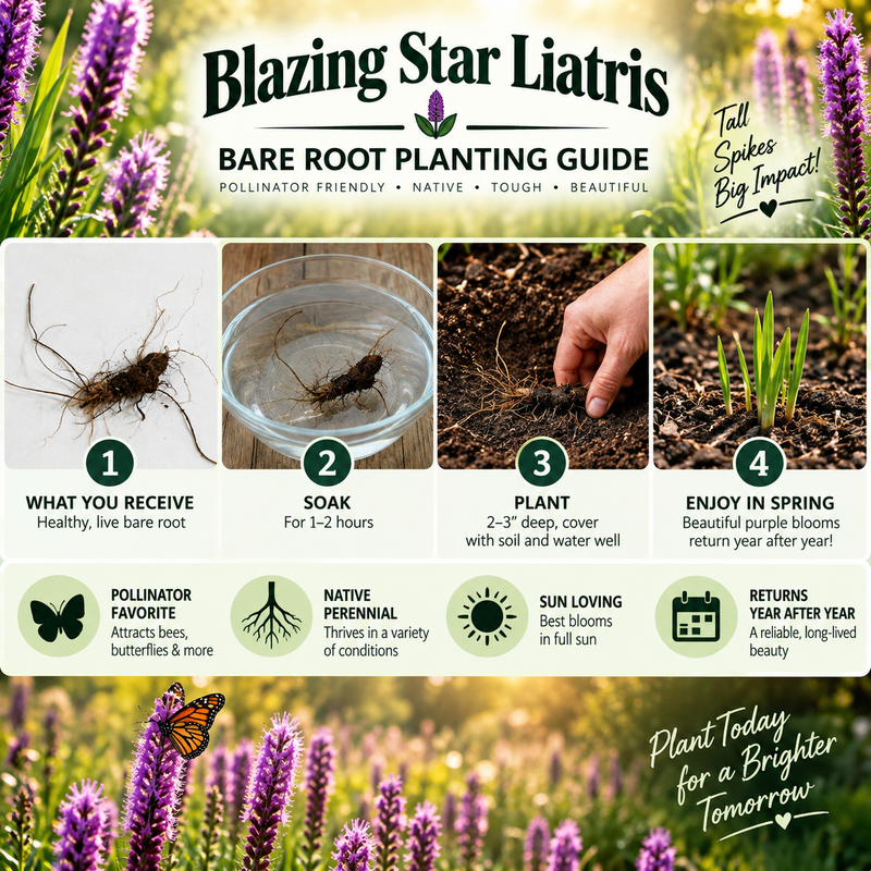 Blazing Star Liatris Plant
