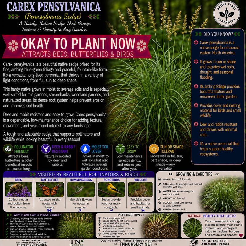 Carex Pensylvanica Plant