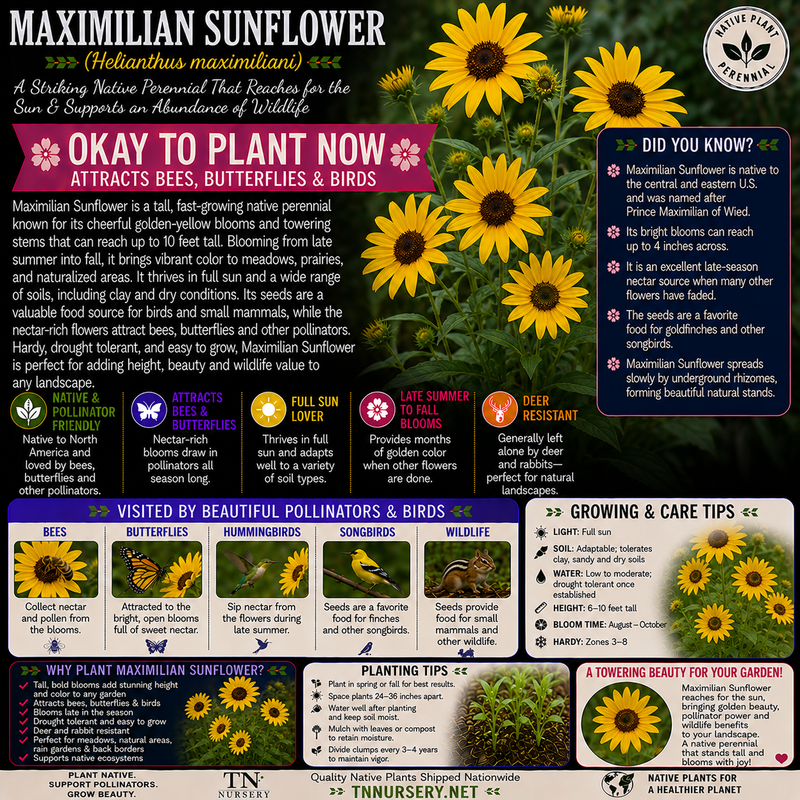 Maximilian Sunflower Plant