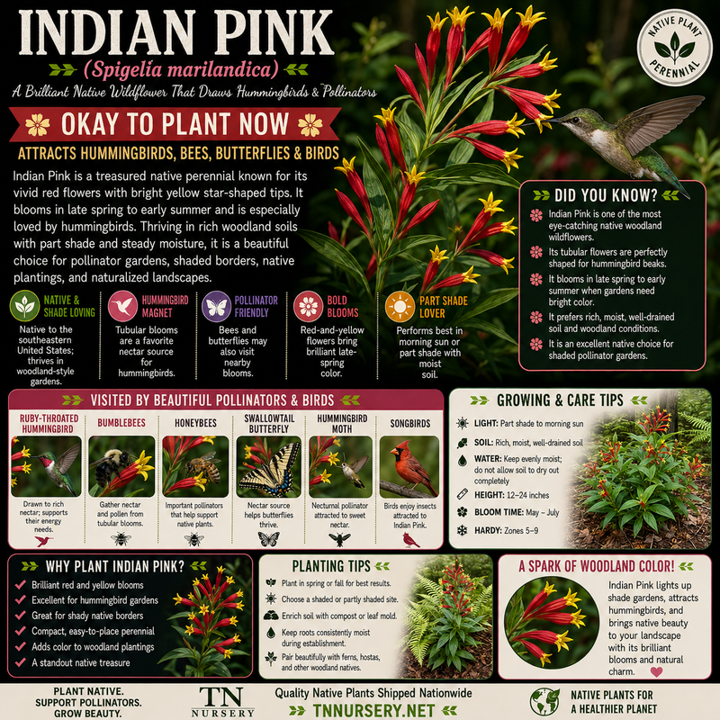 Indian Pink Plant