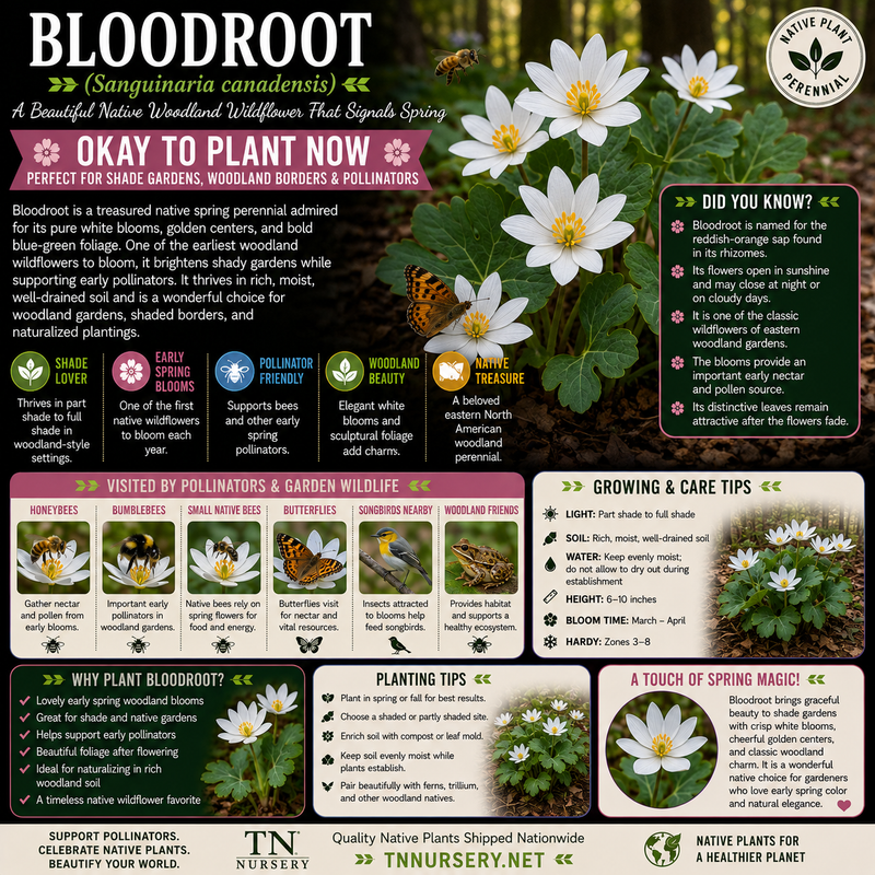 Bloodroot Plant