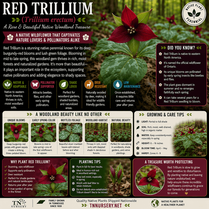 Red Trillium - TN Nursery