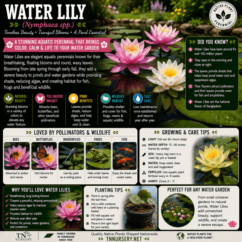 Water Lily Plant - TN Nursery