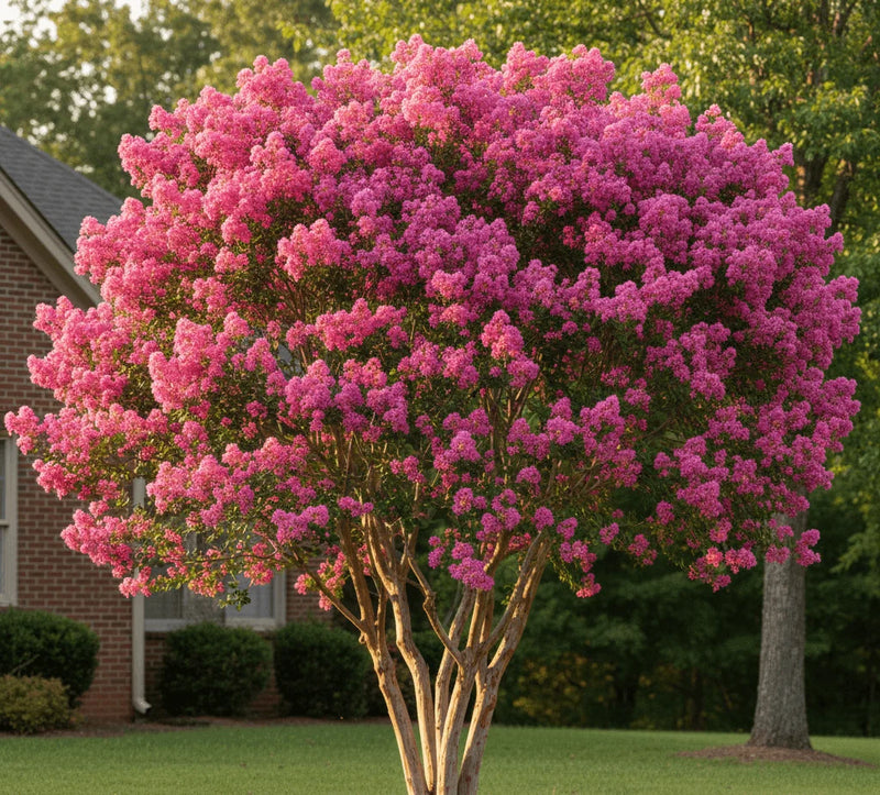 Pink crepe myrtle - tn nursery