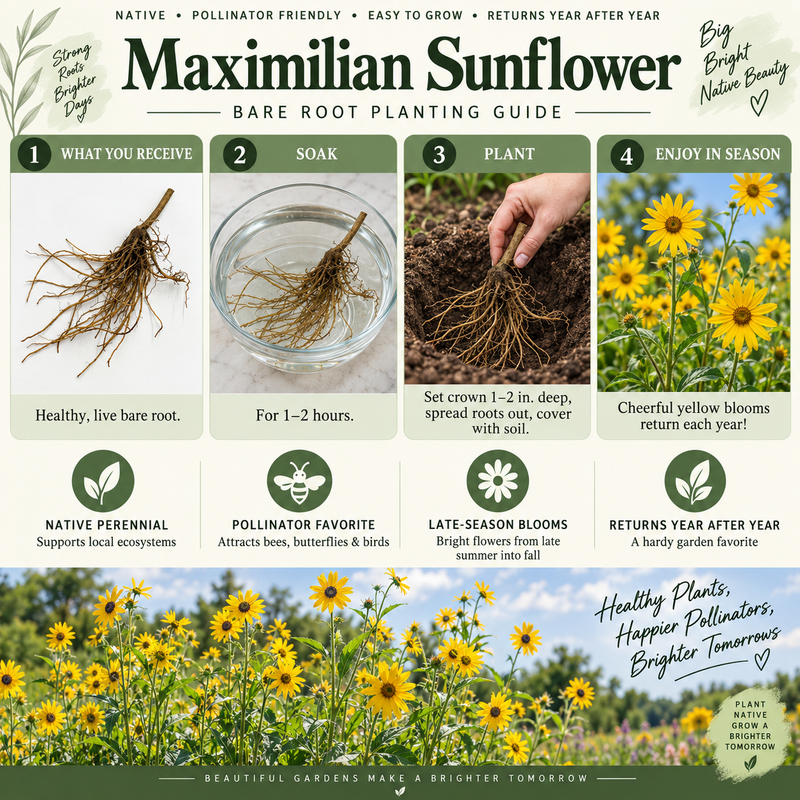 Maximilian Sunflower Plant