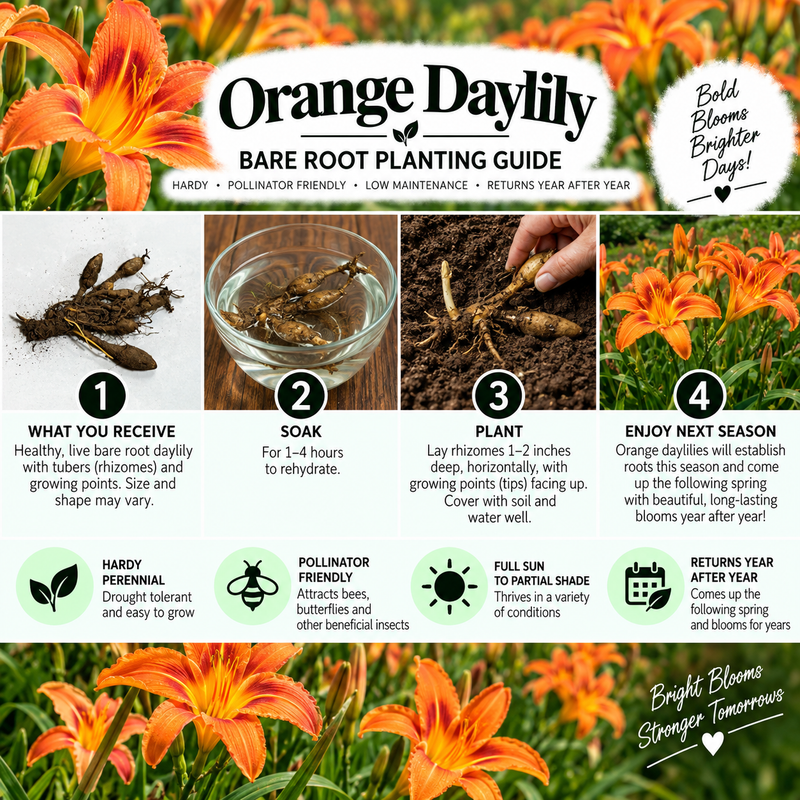 Orange Daylily