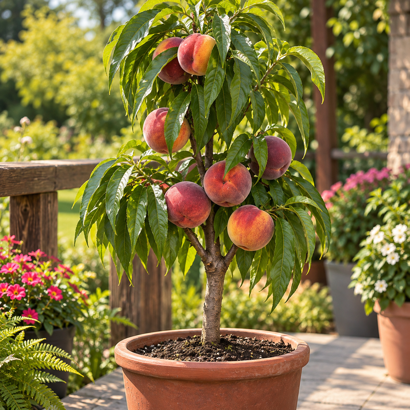 Dwarf Patio Peach Tree