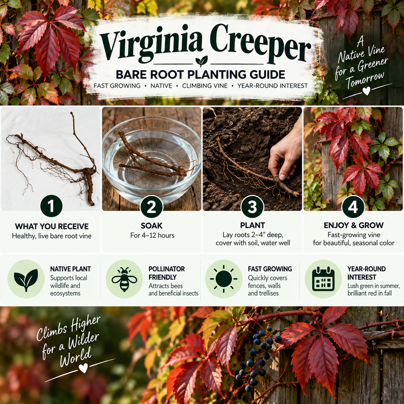 Virginia Creeper planting guide - TN Nursery