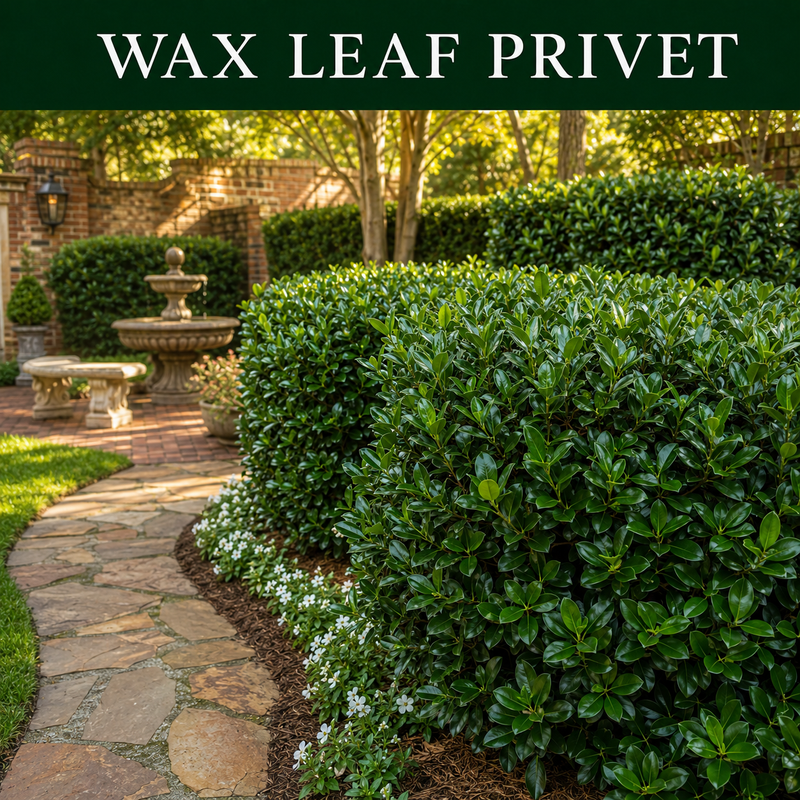 Wax Leaf Privet TN Nursery