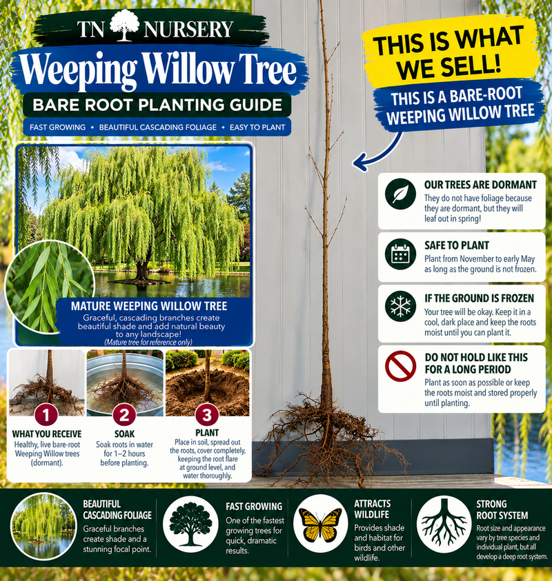 weeping willow planting guide 