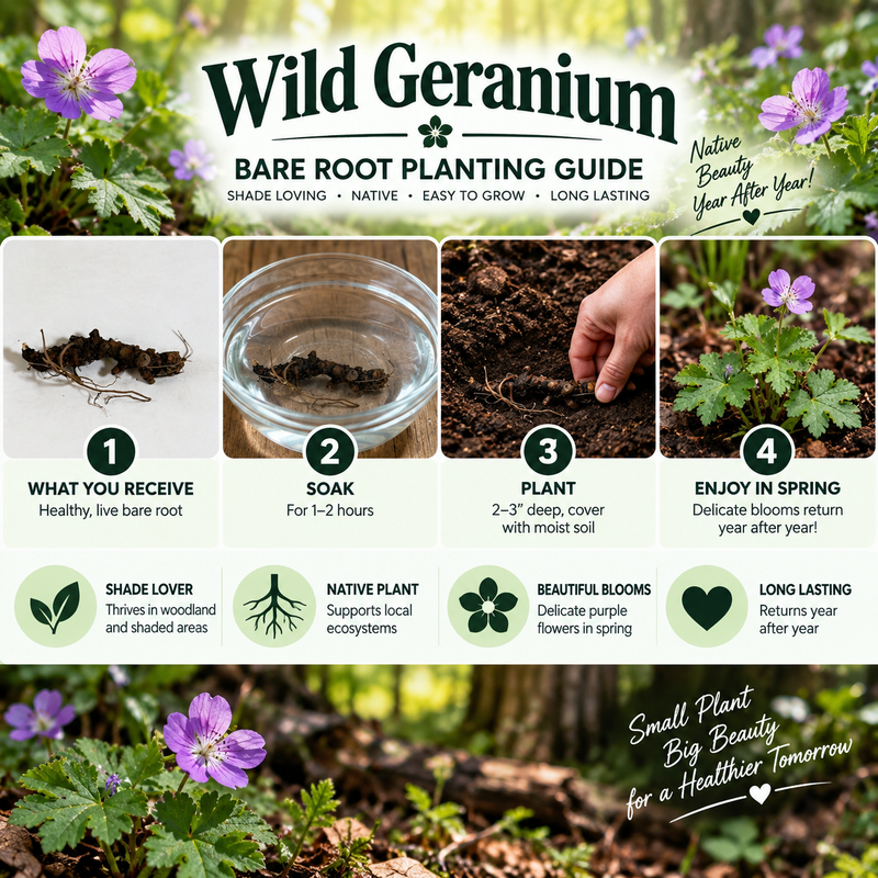 Wild Geranium Plant