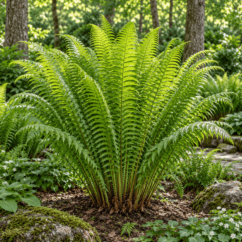 ostrich fern
