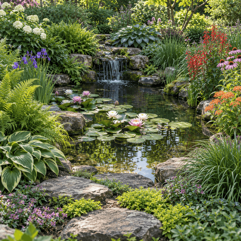 water garden plants
