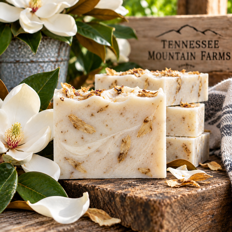 Magnolia Infused Goat's Milk Soap