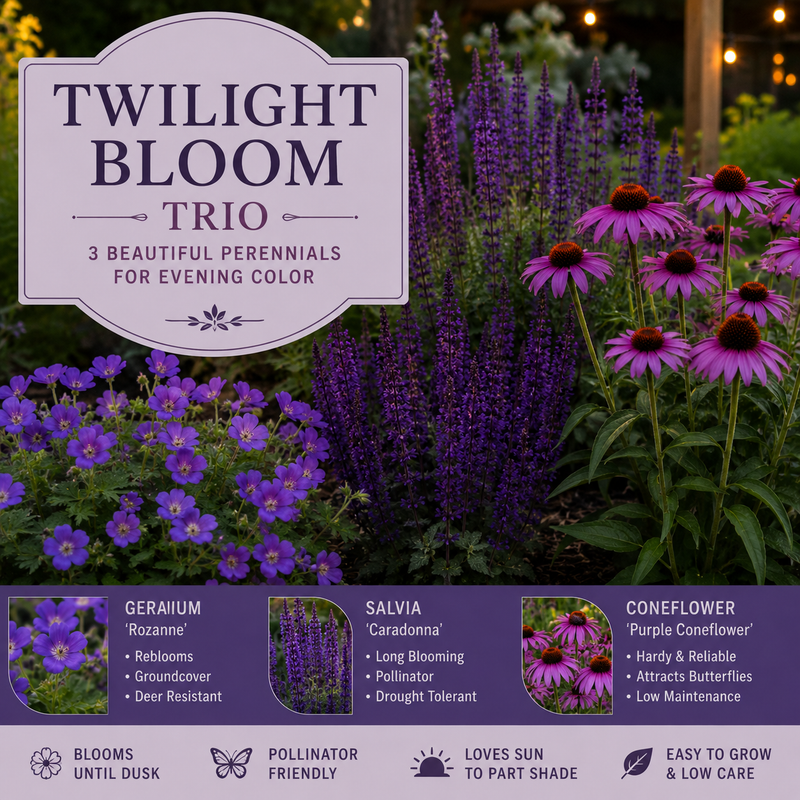 Twilight Bloom Trio
